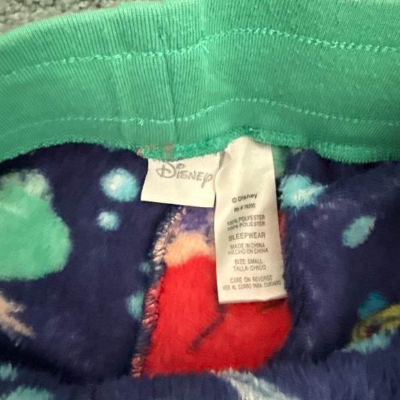 JUNIORS small - Disney Ariel Little Mermaid Fuzzy Pajama pants- SET OF 2 - Picture 6 of 10